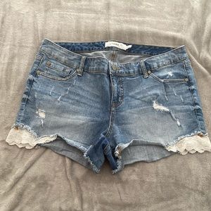 Torrid Lace Side Shorts